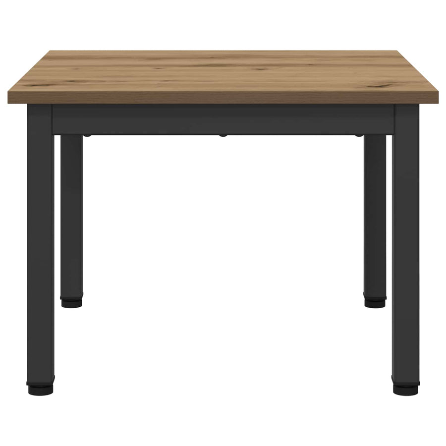 Salontafel Ambachtelijk eiken 50 x 50 x 36 cm Bewerkt hout