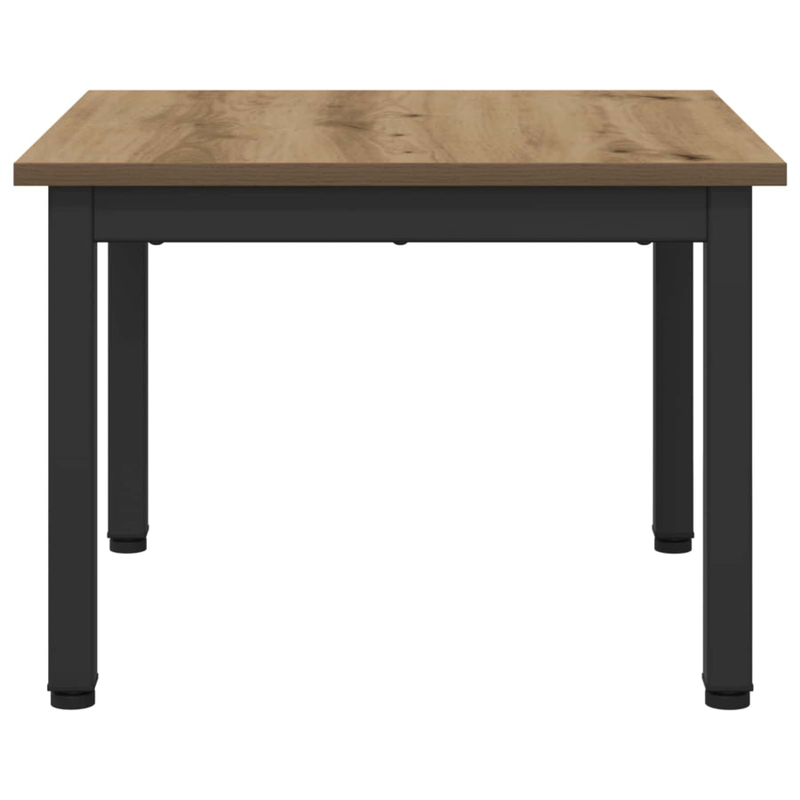 Salontafel Ambachtelijk eiken 50 x 50 x 36 cm Bewerkt hout