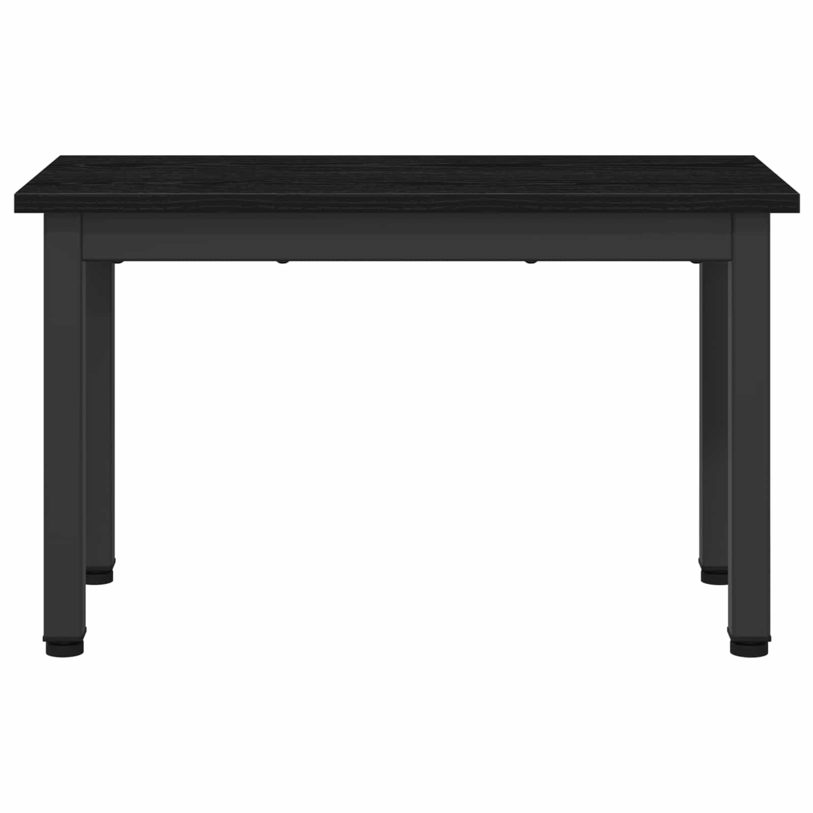 Salontafel Zwart Eiken 60 x 30 x 36 cm Bewerkt hout