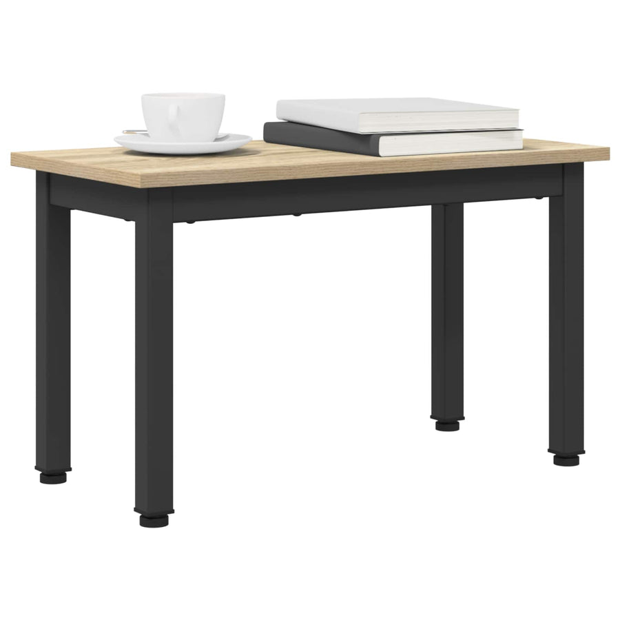 Salontafel Sonoma 60 x 30 x 36 cm Bewerkt hout
