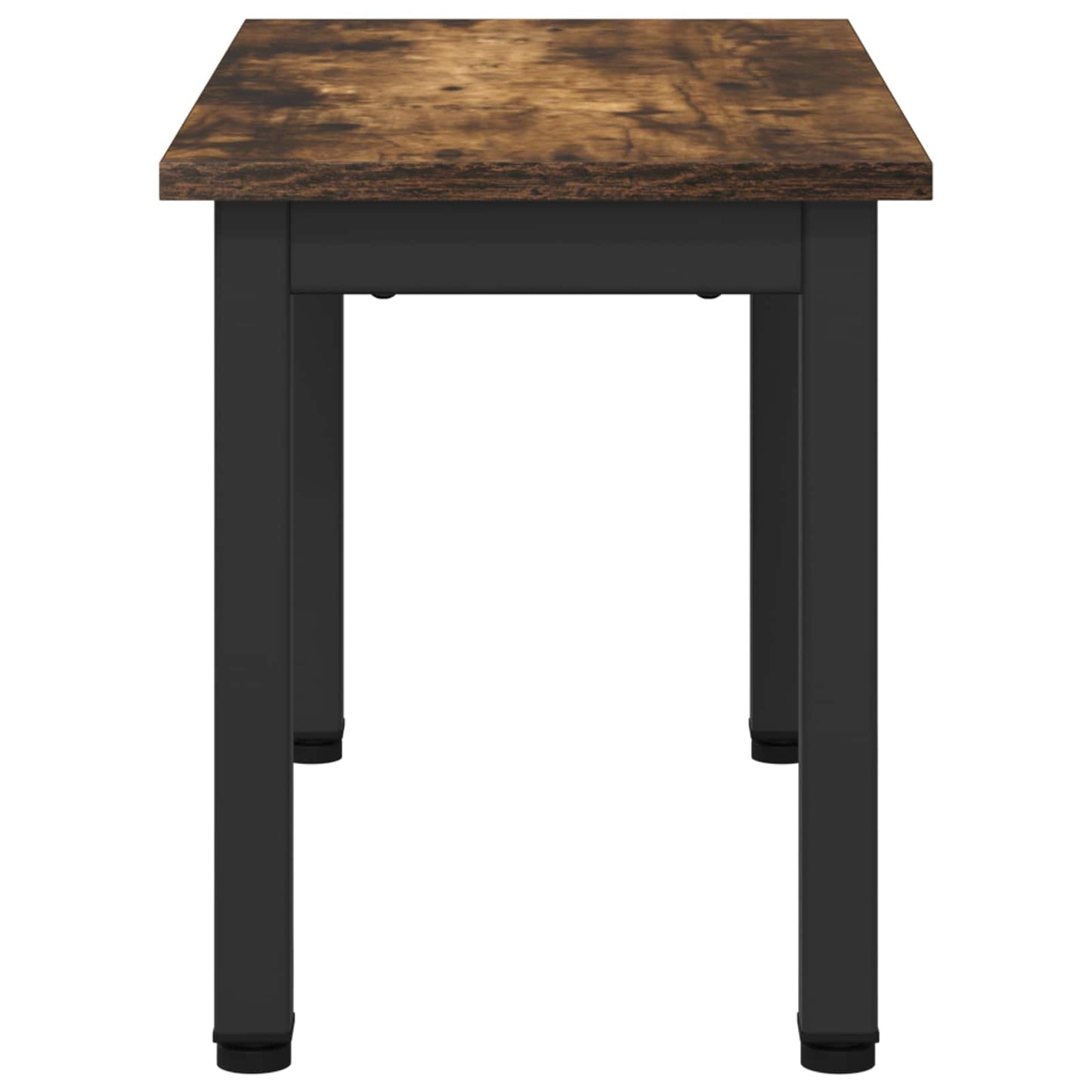 Salontafel Rook Eik 60 x 30 x 36 cm Bewerkt hout