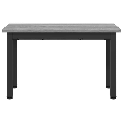 Salontafel Grijs Sonoma 60 x 30 x 36 cm Bewerkt hout