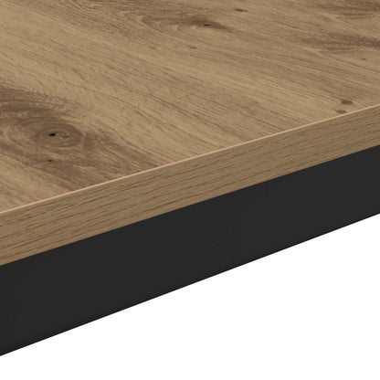 Salontafel Ambachtelijk eiken 60 x 30 x 36 cm Bewerkt hout