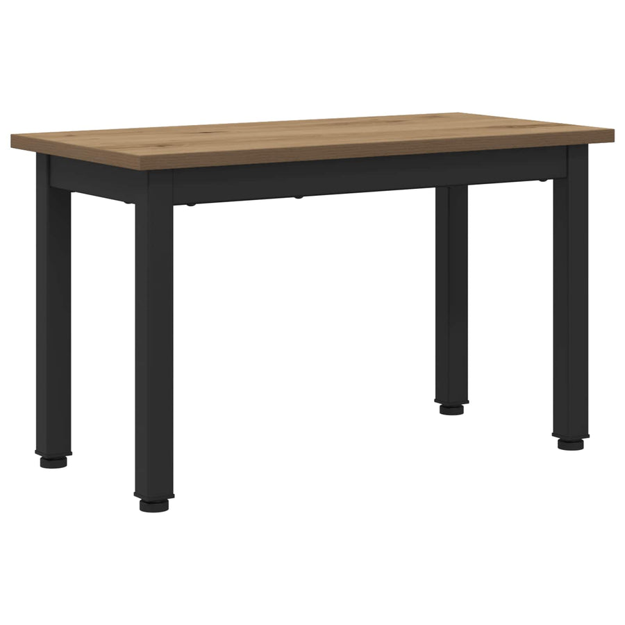 Salontafel Ambachtelijk eiken 60 x 30 x 36 cm Bewerkt hout