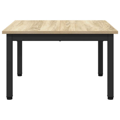 Salontafel Sonoma 60 x 60 x 36 cm Bewerkt hout