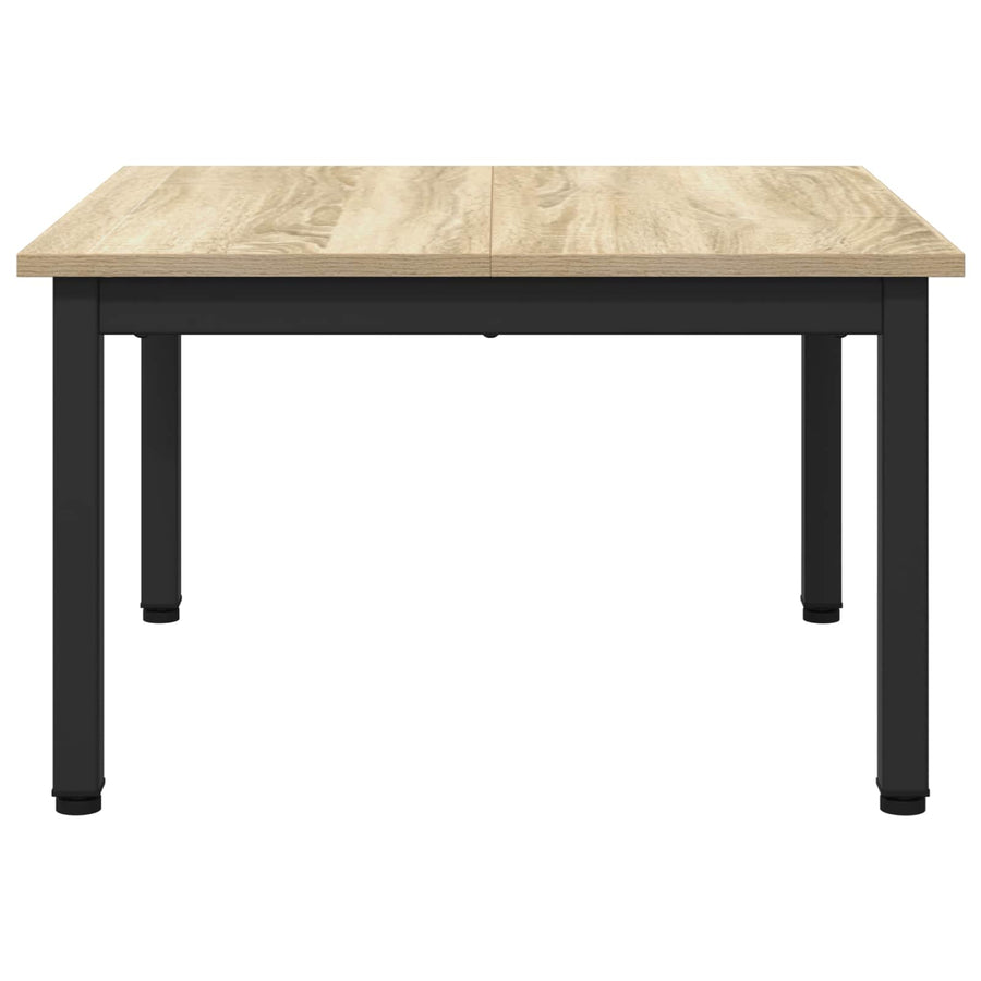 Salontafel Sonoma 60 x 60 x 36 cm Bewerkt hout