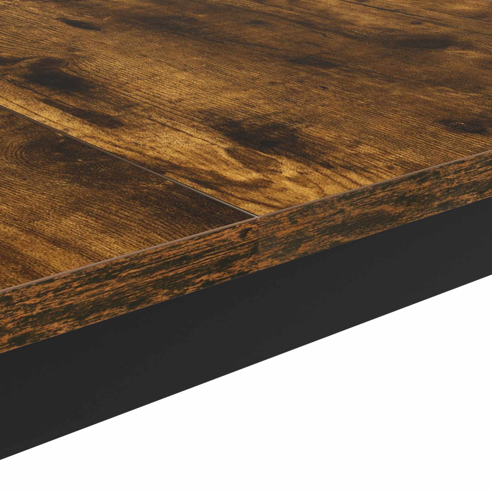 Salontafel Rook Eik 60 x 60 x 36 cm Bewerkt hout