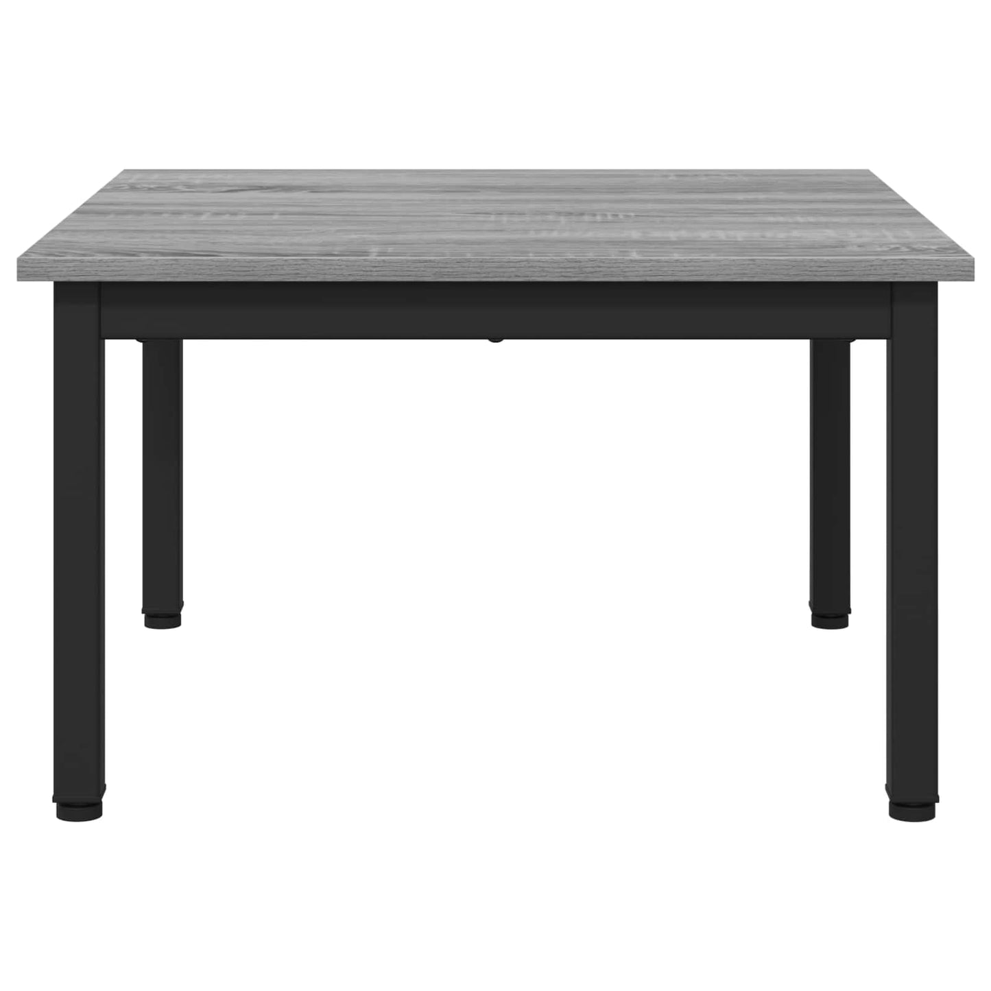 Salontafel Grijs Sonoma 60 x 60 x 36 cm Bewerkt hout