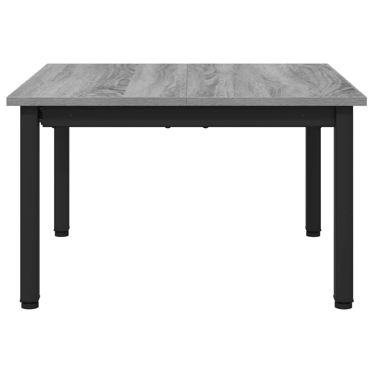 Salontafel Grijs Sonoma 60 x 60 x 36 cm Bewerkt hout