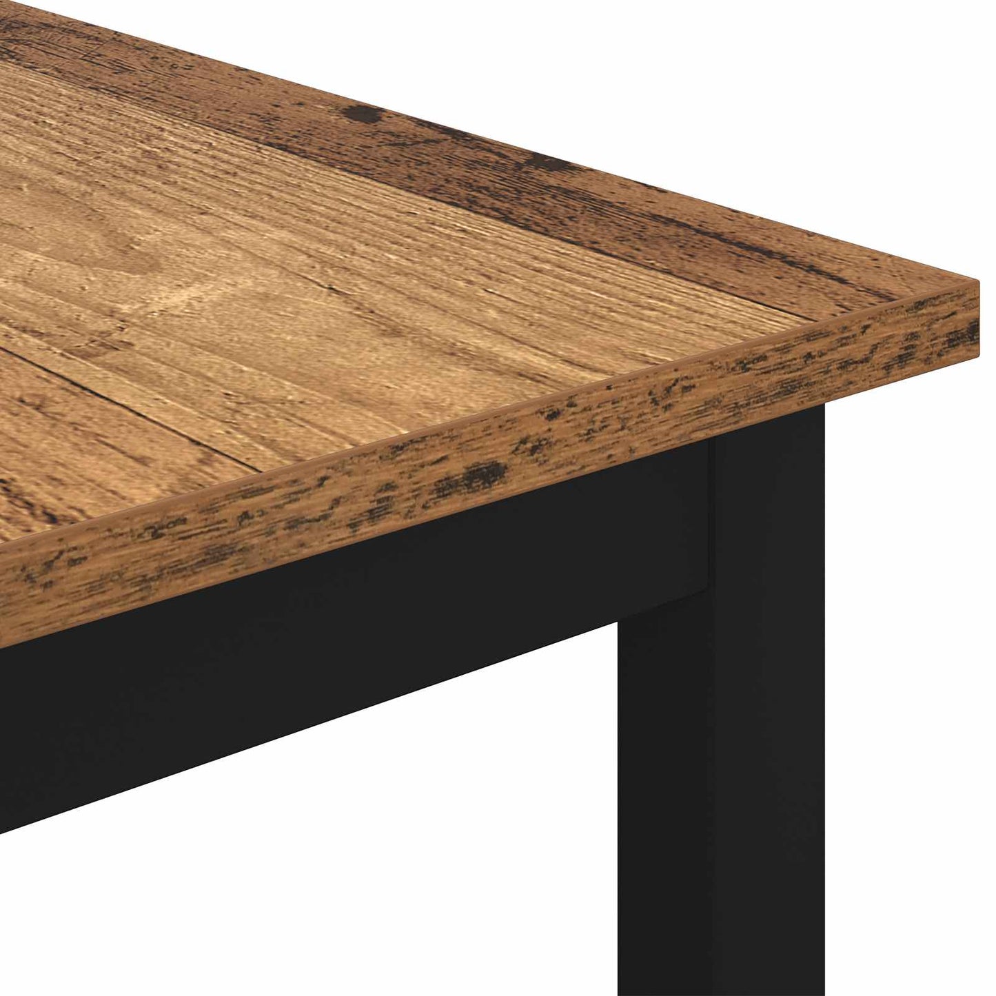 Salontafel Oudhout 60 x 60 x 36 cm Bewerkt hout
