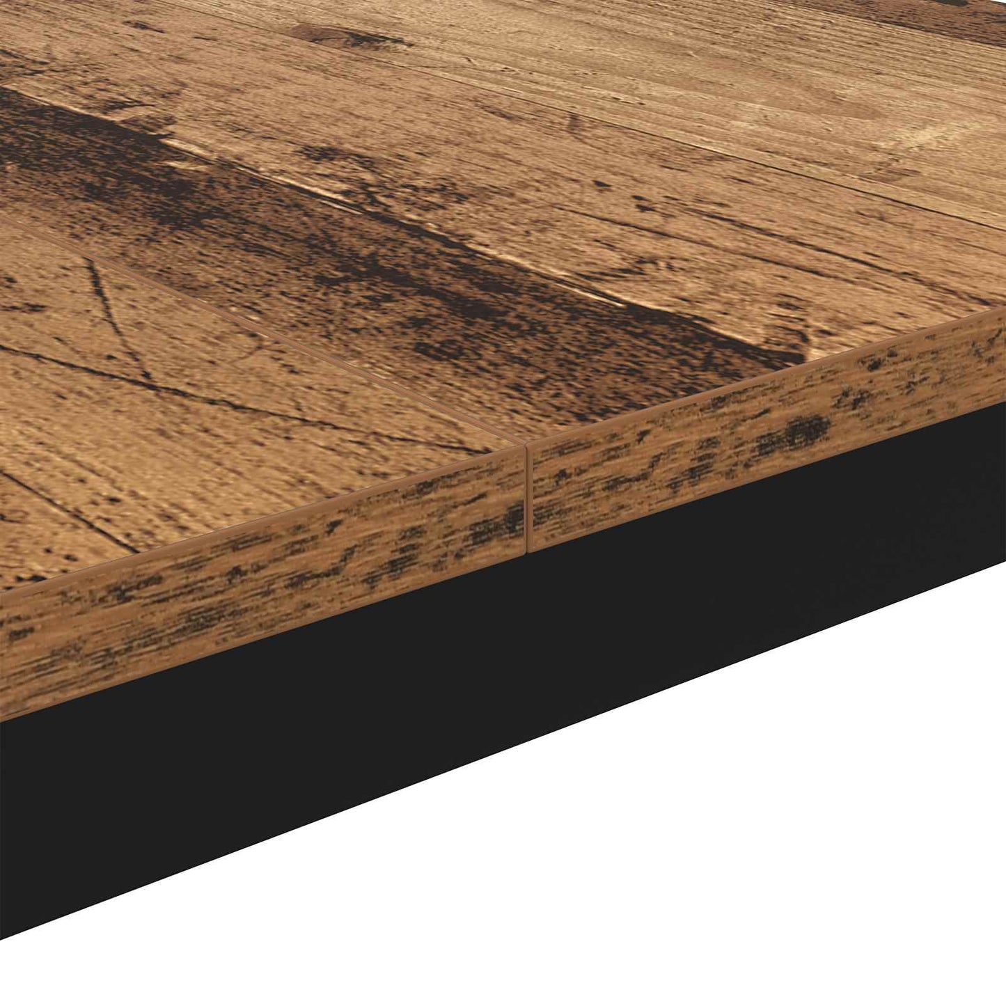 Salontafel Oudhout 60 x 60 x 36 cm Bewerkt hout