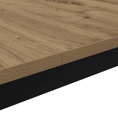 Salontafel Ambachtelijk eiken 60 x 60 x 36 cm Bewerkt hout