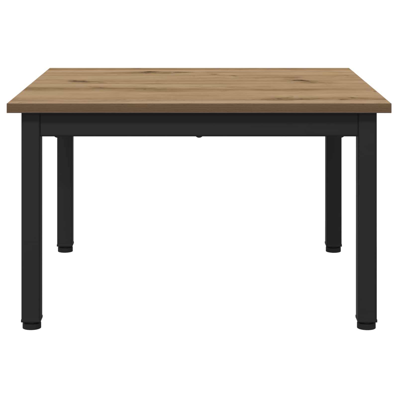 Salontafel Ambachtelijk eiken 60 x 60 x 36 cm Bewerkt hout