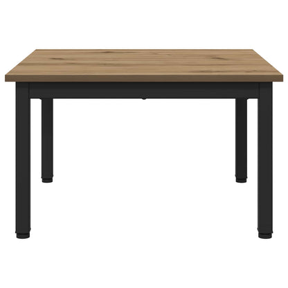 Salontafel Ambachtelijk eiken 60 x 60 x 36 cm Bewerkt hout