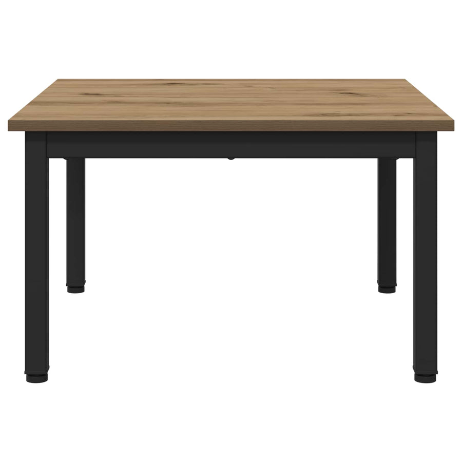 Salontafel Ambachtelijk eiken 60 x 60 x 36 cm Bewerkt hout