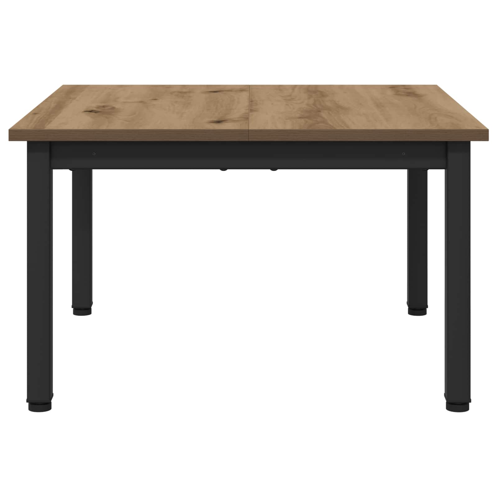 Salontafel Ambachtelijk eiken 60 x 60 x 36 cm Bewerkt hout