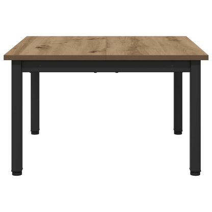 Salontafel Ambachtelijk eiken 60 x 60 x 36 cm Bewerkt hout