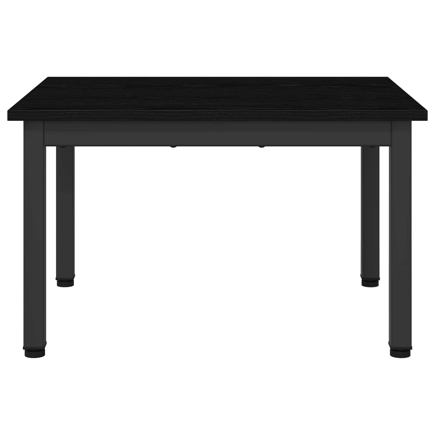 Salontafel Zwart Eiken 60 x 50 x 36 cm Bewerkt hout