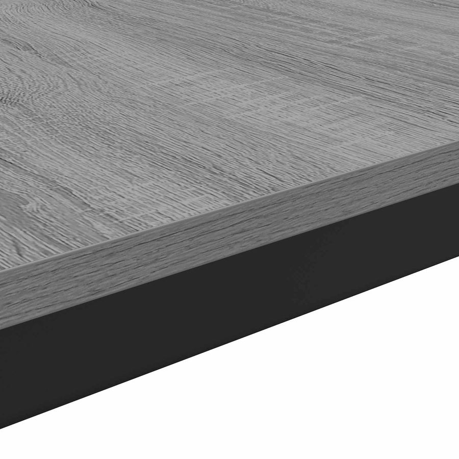 Salontafel Grijs Sonoma 60 x 50 x 36 cm Bewerkt hout