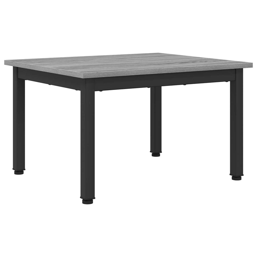 Salontafel Grijs Sonoma 60 x 50 x 36 cm Bewerkt hout