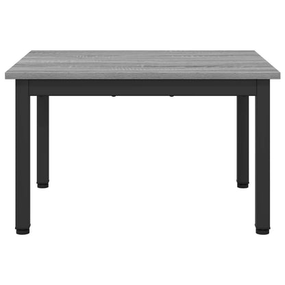 Salontafel Grijs Sonoma 60 x 50 x 36 cm Bewerkt hout
