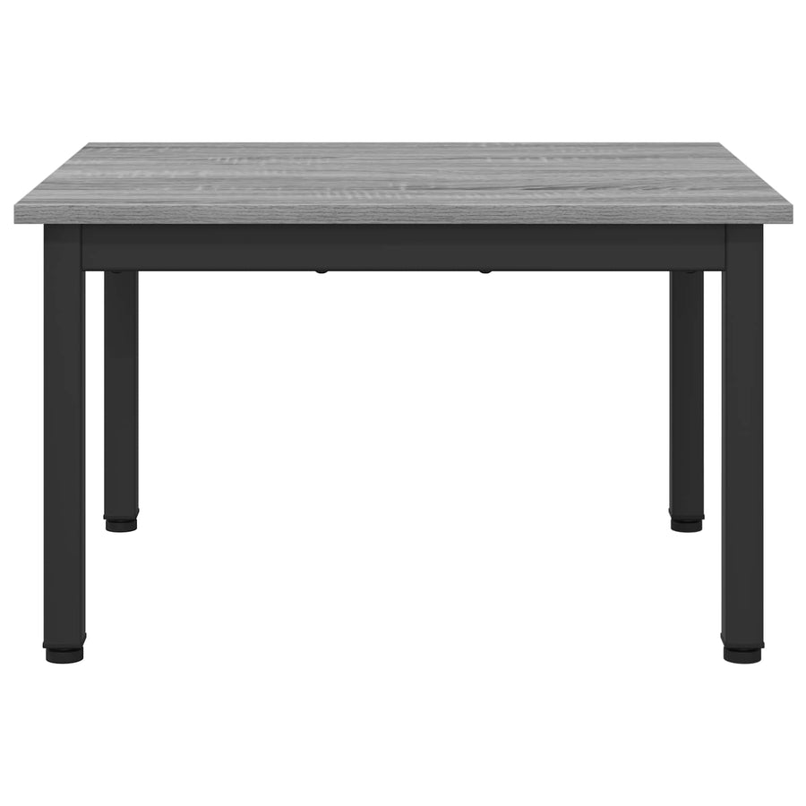 Salontafel Grijs Sonoma 60 x 50 x 36 cm Bewerkt hout