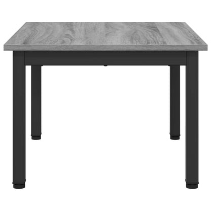 Salontafel Grijs Sonoma 60 x 50 x 36 cm Bewerkt hout