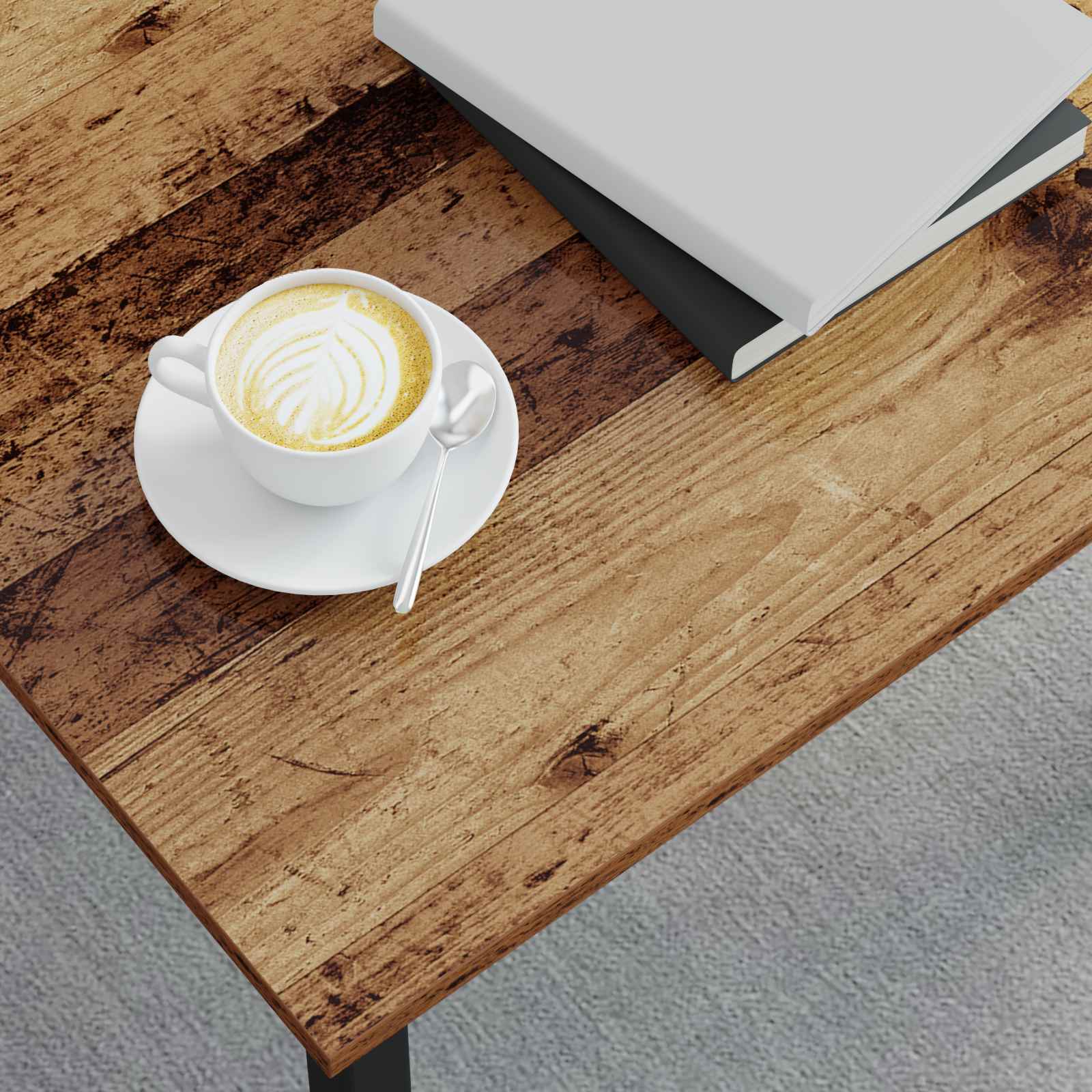 Salontafel Oudhout 60 x 50 x 36 cm Bewerkt hout