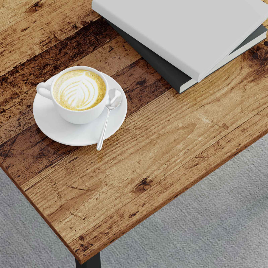 Salontafel Oudhout 60 x 50 x 36 cm Bewerkt hout