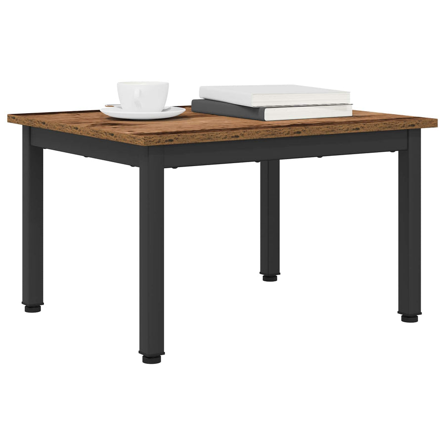 Salontafel Oudhout 60 x 50 x 36 cm Bewerkt hout