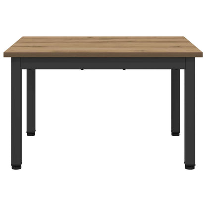 Salontafel Ambachtelijk eiken 60 x 50 x 36 cm Bewerkt hout