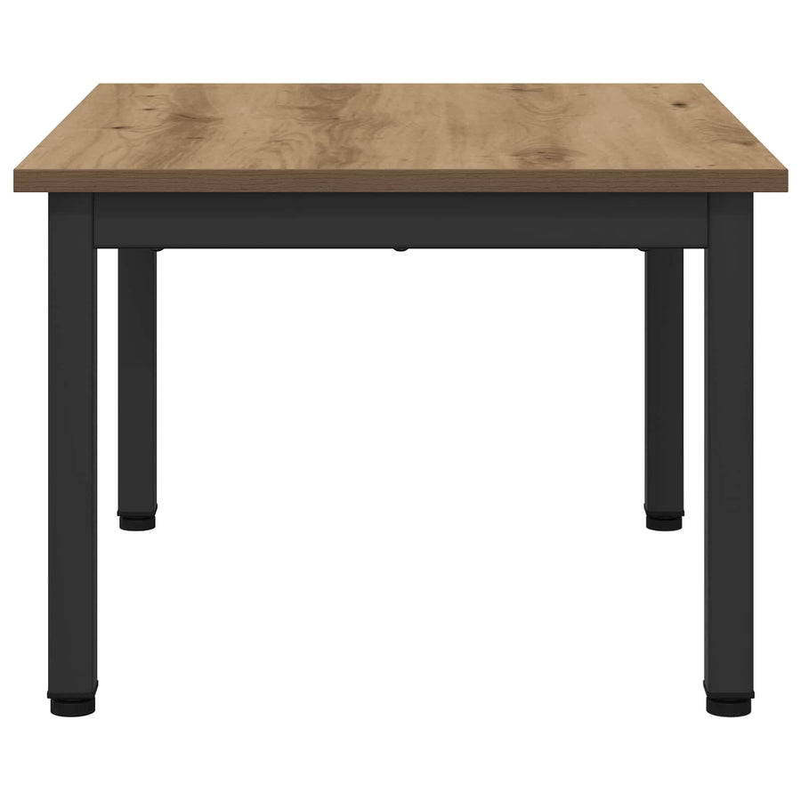 Salontafel Ambachtelijk eiken 60 x 50 x 36 cm Bewerkt hout