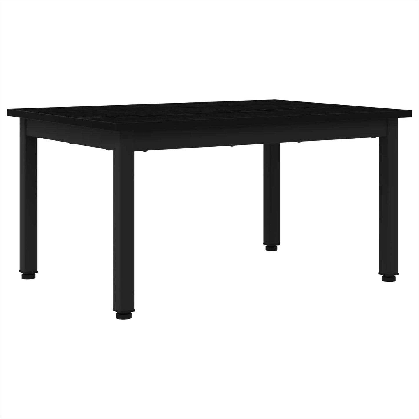 Salontafel Zwart Eiken 70 x 50 x 36 cm Bewerkt hout