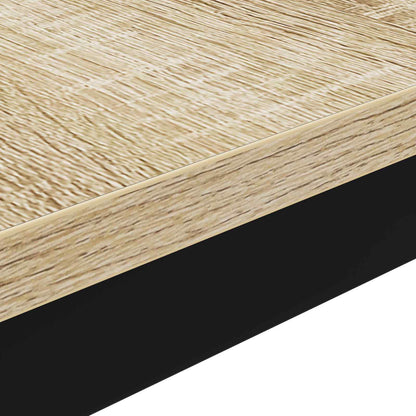 Salontafel Sonoma 70 x 50 x 36 cm Bewerkt hout
