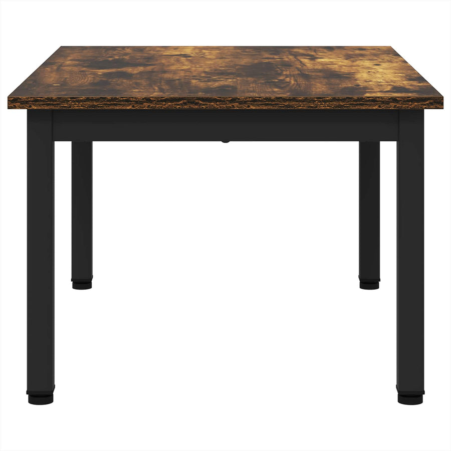 Salontafel Rook Eik 70 x 50 x 36 cm Bewerkt hout