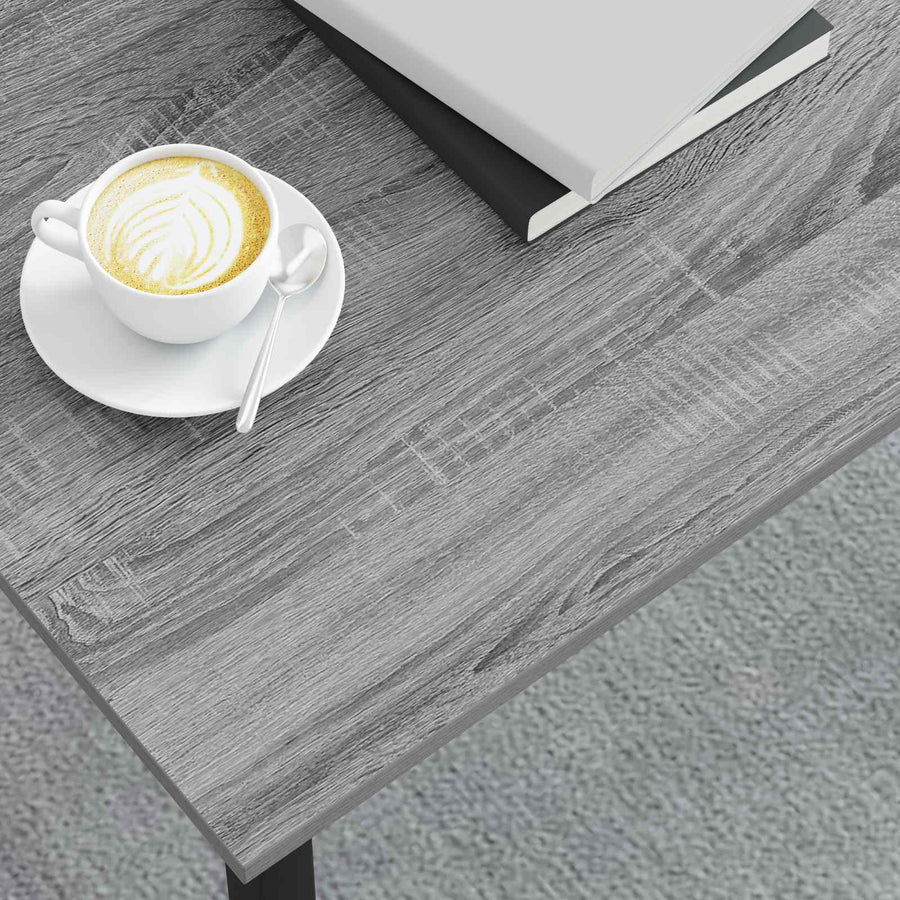 Salontafel Grijs Sonoma 70 x 50 x 36 cm Bewerkt hout