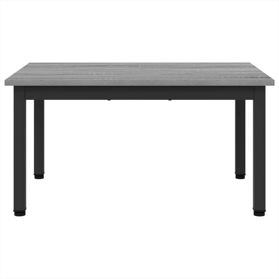 Salontafel Grijs Sonoma 70 x 50 x 36 cm Bewerkt hout