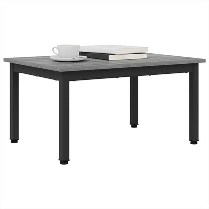 Salontafel Grijs Sonoma 70 x 50 x 36 cm Bewerkt hout