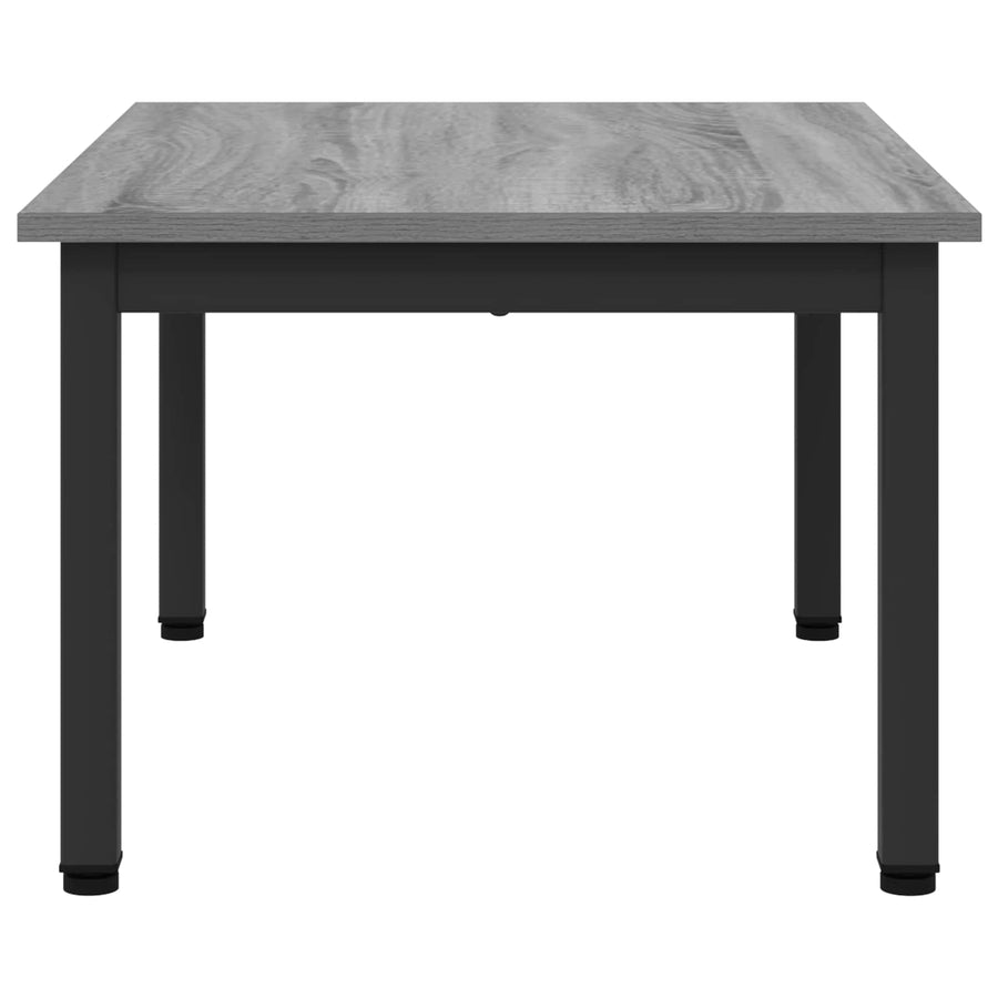 Salontafel Grijs Sonoma 70 x 50 x 36 cm Bewerkt hout