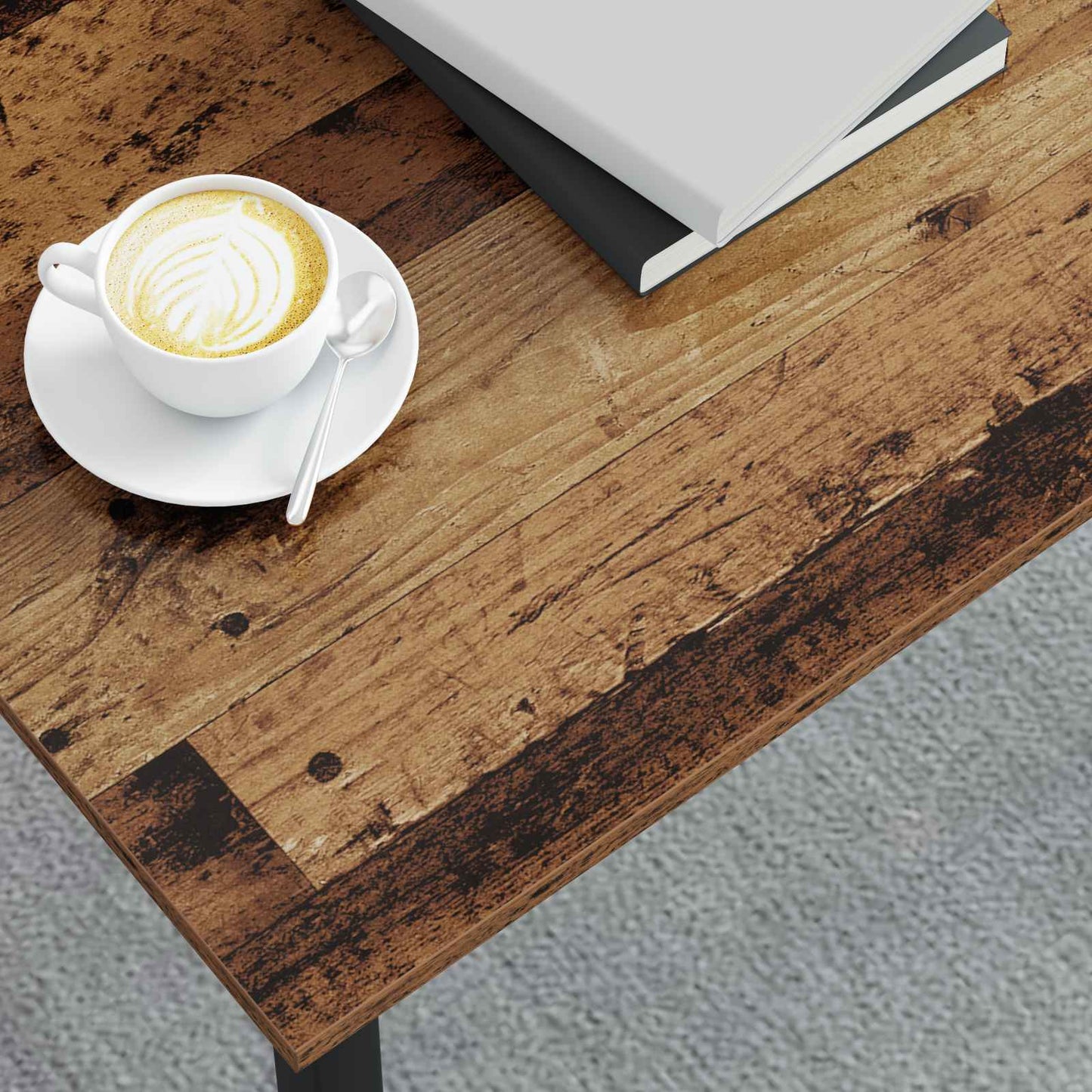Salontafel Oudhout 70 x 50 x 36 cm Bewerkt hout