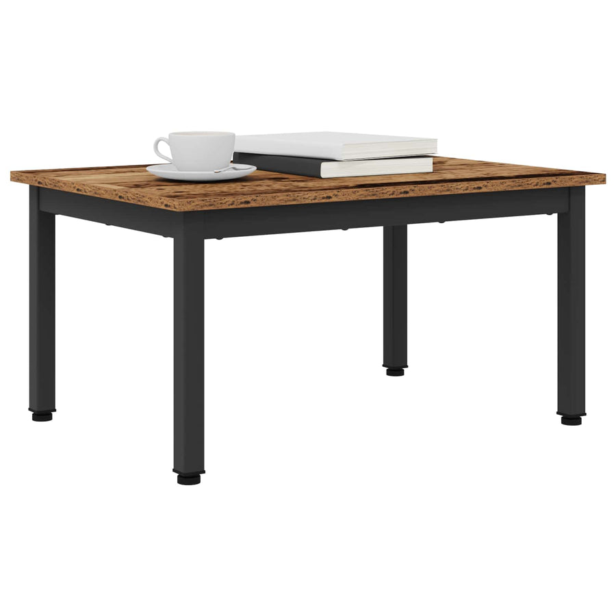 Salontafel Oudhout 70 x 50 x 36 cm Bewerkt hout