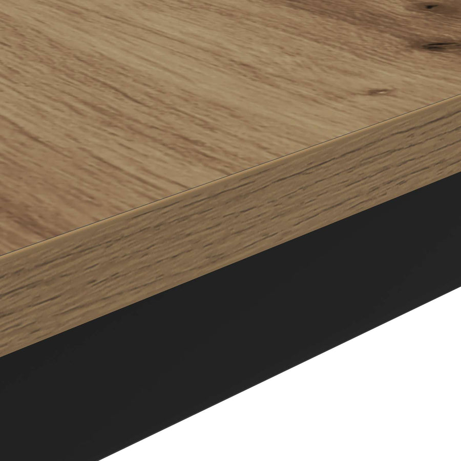 Salontafel Ambachtelijk eiken 70 x 50 x 36 cm Bewerkt hout