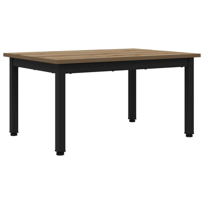 Salontafel Ambachtelijk eiken 70 x 50 x 36 cm Bewerkt hout