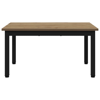 Salontafel Ambachtelijk eiken 70 x 50 x 36 cm Bewerkt hout
