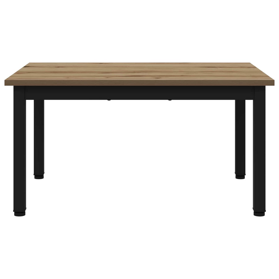 Salontafel Ambachtelijk eiken 70 x 50 x 36 cm Bewerkt hout
