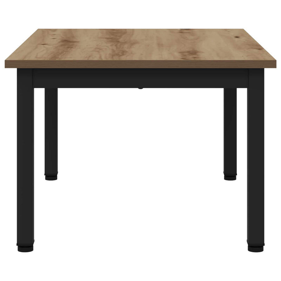 Salontafel Ambachtelijk eiken 70 x 50 x 36 cm Bewerkt hout