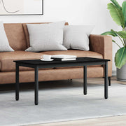 Salontafel 100x50x45 cm zwart eiken
