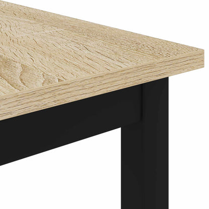 Salontafel Sonoma 100 x 50 x 45 cm Bewerkt hout