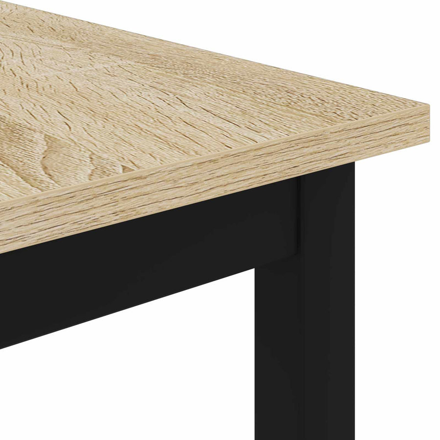 Salontafel Sonoma 100 x 50 x 45 cm Bewerkt hout