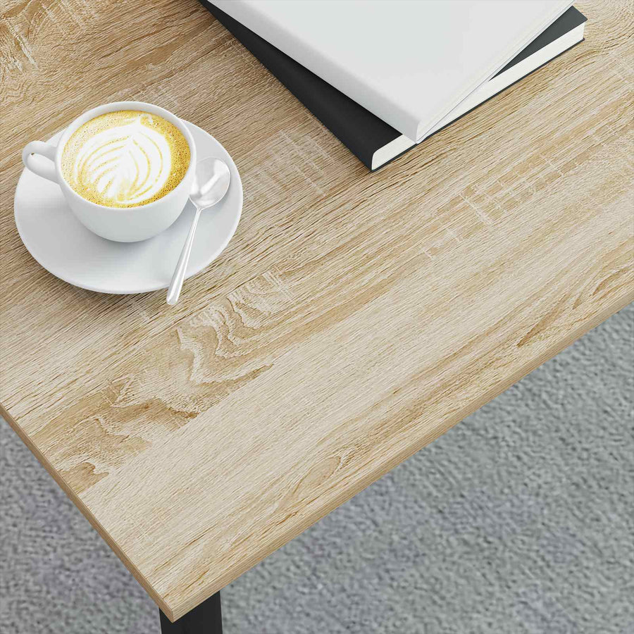 Salontafel Sonoma 100 x 50 x 45 cm Bewerkt hout